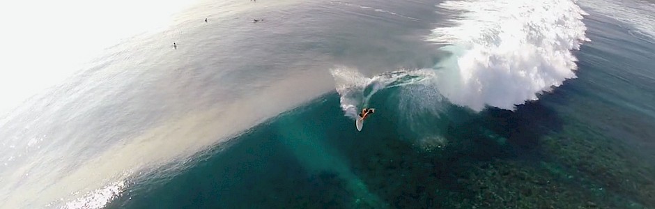 Panorama of World Waves filmed with Drones 