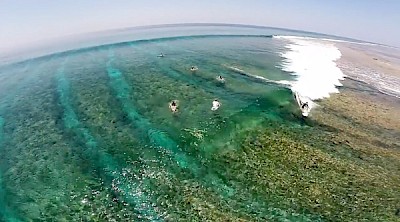 Panorama of World Waves filmed with Drones - 